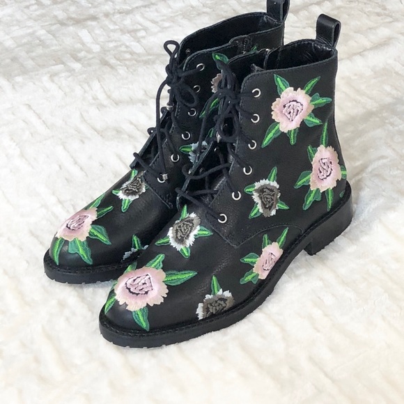 Rebecca Minkoff Gerry Embroidered LeatherBoots - Picture 7 of 8